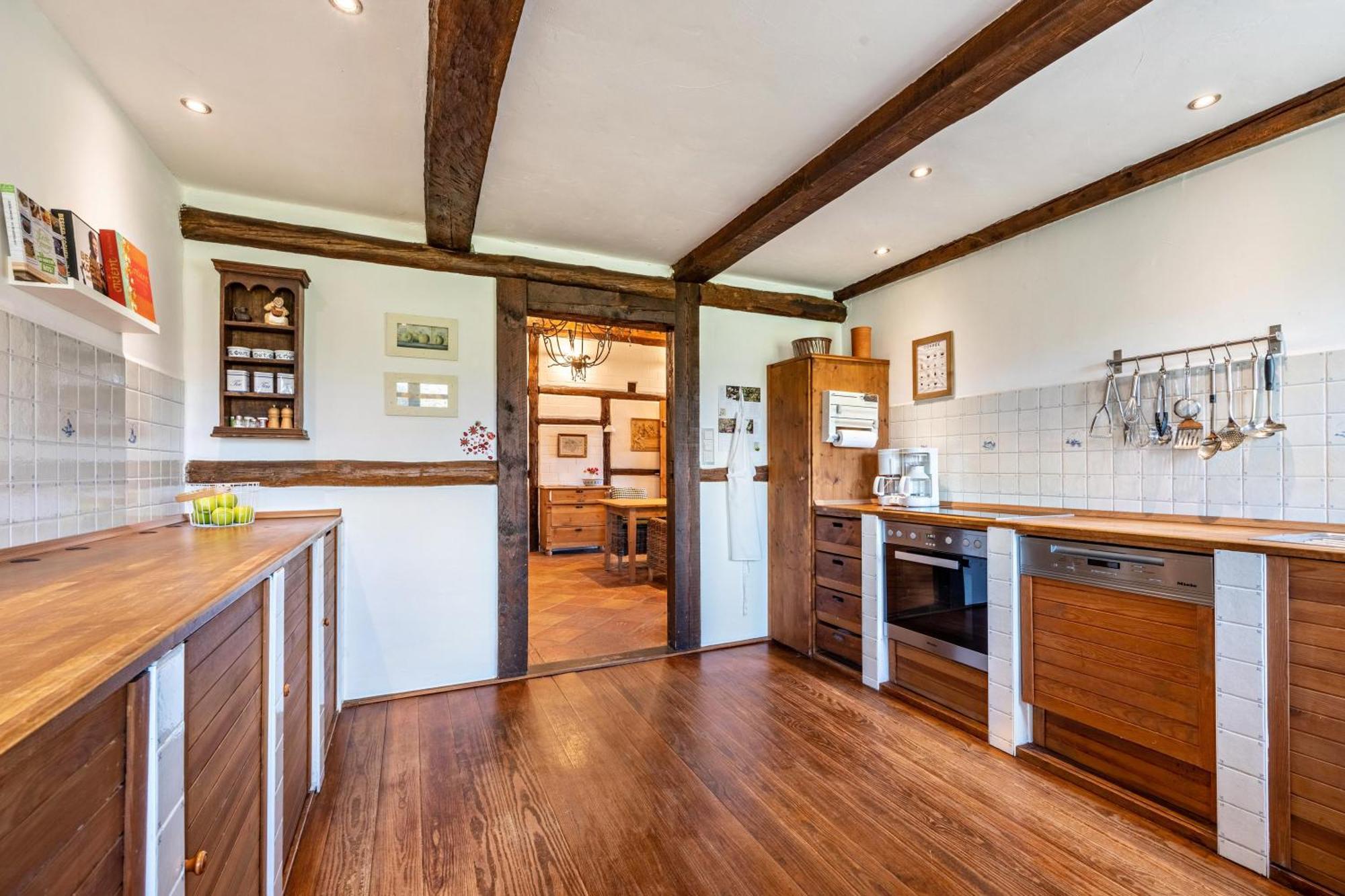 Ferienwohnung Juttashof Camin Exterior foto